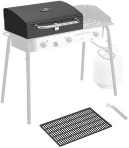 KEESHA 24 x 16 Deluxe Outdoor BBQ Grill Box, Fit All Camp Chef 16" Cooking Systems, Perfect for Camp Chef 2 Burner Accessories, Compatible with Original Part Number ‎BB90L, for Camp Chef TB90LW