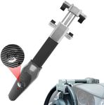 Blogole Steering Wheel Lock with Alarm, Heavy Duty Car Anti Theft Lock Device, Compatible with Vehicle Truck, SUV, Van