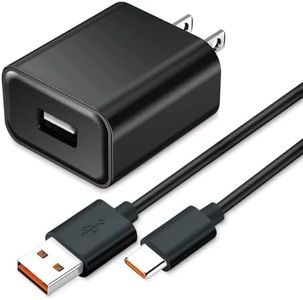 Fast Wall Charger 5FT USB C Charging Cable Cord for JBL Flip 6 Flip 5 JBL Charge 4, 5, Clip 4, GO 3, JBL Xtreme 3, JBL Pulse 4 JRPOP Endurance Peak II Wireless Bluetooth Speakers JBL headphones orange