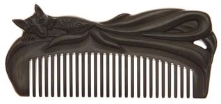 VICUTU Wooden Comb Sandalwood Hair Comb for Women Wide & Fine Tooth Anti-Static Handmade Gift Wood Comb