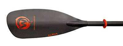 Wilderness Systems Alpha Angler Carbon Kayak Fishing Paddle | Carbon Fiber Blade |Adjustable Carbon Fiber Shaft (240-260cm), Black