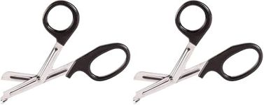 Briggs 5.5" Utility/Paramedic Precision Cut Shear, Black, 27-757-020 (Pack of 2)