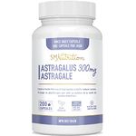 Astragalus 3000mg Supplement | 200 Servings Per Bottle | 10:1 Astragalus Extract | 300mg = 3,000mg | Astragalus Root Powder | Immune System Health Support* | Non-GMO, Gluten-Free, Vegetarian