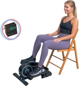 YYFITT Under Desk Elliptical Machine – Compact Luminous Display