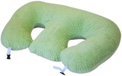 Twin Z Pillow Green, The Only 6 in 1 Twin Pillow for Breastfeeding, Bottlefeeding, Tummy Time and Support, A Must Have for Twins