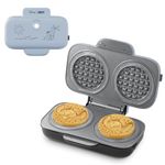 DASH Disney MultiMaker Double Mini Maker System (4 Plates: 2 Waffles, 2 Stitch)