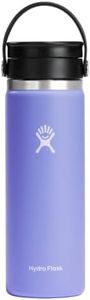 Hydro Flask 20 oz Wide Mouth with Flex Sip Lid Stainless Steel Reusable Water Bottle Lupine - Vacuum Insulated, Dishwasher Safe, BPA-Free, Non-Toxic