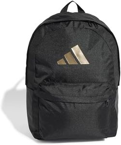 adidas Unisex Adult's Classic 3 Bar Logo Backpack, Black, NS