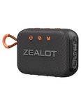 ZEALOT-S75 Beach Speaker IPX6 Waterproof & Sandproof Portable Bluetooth Speaker, BT 5.2 Lightweight Wireless Speaker for Beach Activities, Pool Party and Camping etc.