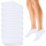 7 Pairs Moisturizing Socks Overnight，Scettar Spa Socks for Dry Fee，Cotton Moisture Enhancing Socks Thin Foot Spa Socks for Dry Cracked Feet