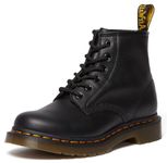 Dr. Martens Unisex-Adult 101 Fashion Boot, Black Virginia, 10 Women/9 Men