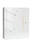 MOES WiFi Thermostat Programmable Room Temperature Controller for Electric Floor Heating Temperature Humidity Weather Station Tuya/Smart Life APP Wireless Control Alexa/Google Home