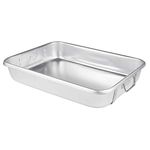 Update International ARP-1824 18-Inch by 24-Inch Aluminum Strapped Roasting Pan with Handles, Silver