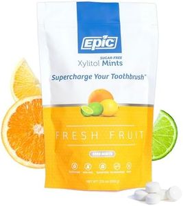 Epic 100% Xylitol Mints - Aspartame Free, Sugar Free - Fresh Fruit Flavored Mints, 1000 Pieces (Pack of 1)