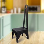 Wood Step Stool with Handle