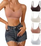 DEANGELMON 4 Pieces V Neck Bralette