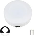5.6 Inch Dome Light for Boats, 12V Interior Courtesy LED With ON/OFF Switch, Waterproof Marine Lights for Yachts, RV Trailers (6000-6500K Cool White)