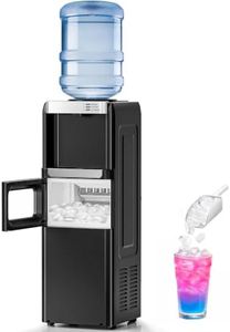 Kismile Water Dispenser with Ice Maker, 3 in 1 Water Cooler, Top Loading
