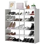 6-Tier Shoe Rack Wooden with Non-wo