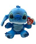 TY Beanie Baby Stitch - (Soft Body) -6", Blue
