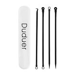 Blackhead Remover Pimple Popper Tool - Duduer Professional Pimple Popping Kit Comedone Extractor Acne Removal Tools Used to Get Rid of Whiteheads on The Nose and Face