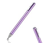 Stylus Pens for Touch Screens, Yacig Sensitivity Capacitive Stylus Pen Universal Multi-Stylus Pen for iPad iPhone Tablets Samsung Galaxy All Universal Touch Devices (Purple)