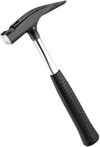 Picard 0060000 600 g Smooth Carpenters Roofing Hammer - Black/Silver