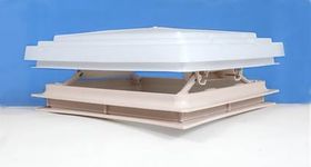 MPK Roof Vent Sky Light Caravan Motorhome 360 x 320mm Flynet Beige Rooflight