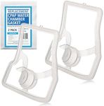 [2 Pack] Impresa Replacement Gaskets for ResMed AirSense 10 Water Chamber - Impresa CPAP Machine Gasket for ResMed AirCurve 10 Supplies Humidair - CPAP Water Chamber Gaskets - CPAP Machine Supplies