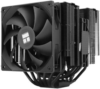 Thermalright Peerless Assassin 140 Black CPU Cooler, 6 Heat Pipes PC Cooling, Dual Towers and Dual PWM Fans, Computer CPU Air Cooler for AMD:AM4 AM5