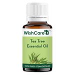 WishCare® Tea Tree Essential Oil 15 ML - 100% Pure, Undiluted & Natural - For Skin, Hair and Acne Care