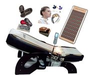 Carefit Full Body Automatic Jade Rollers Thermal Massager Bed for Pain Relief & Relaxation Therapy