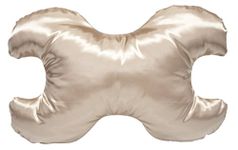 Save My Face - Le Grand Satin Champagne Pillow with Removable pillowcase. Made in USA