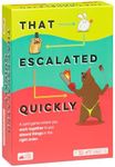 Exploding Kittens Presents That Escalated Quickly - Funny Card Games for Adults and Kids - Hilarious Family Game for Game Night with 160 Cards - Ages 10 and Up