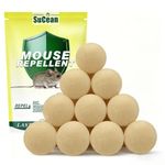SuCean Mouse Repellent, Peppermint Oil Rat Repellent Outdoor, Mouse Deterrent, Rodent Control, Rat Deterrent, Rodent Repellent for Indoor Outdoor -10P