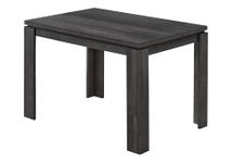 Monarch Specialties I 1166 Dining Table, 48" Rectangular, Small, Kitchen, Dining Room, Laminate, Black, Contemporary, Modern