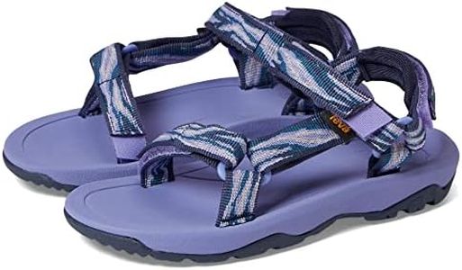 Teva Girls Hurricane XLT 2 Sandal, Waves Pastel Lilac, 5 Big Kid