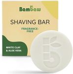 Bambaw | Shaving Bar | 80g | Organi