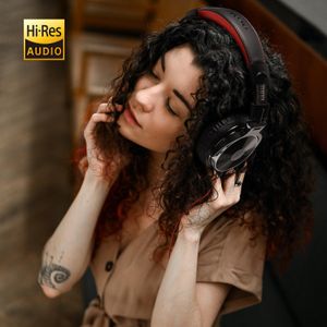 OneOdio Wired Over Ear Headphones – Red