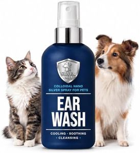 SilverMD Nano Silver Pet Ear Wash for Dogs & Cats Spray, 8 Oz