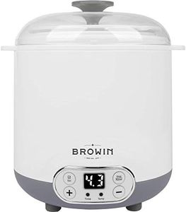 Browin 801013 Multifunctional Cheese and Yoghurt Device with 1.5 L Thermostat, White, Grey, Medium, Mittler