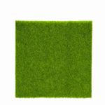 Yosoo Artificial Model Grass Mat Artificial Turf Lawn Quality Non Fade Natural Realistic Miniature Astro Turf Fake Lawn Garden Ornament Decoration (30 x 30cm)