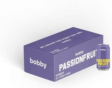 Bobby Passionfruit Prebiotic Soft Drink 330 ml (Pack of 12)