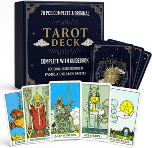 SOL Tarot Card Deck, 78-Piece Set – Classic Divination Cards