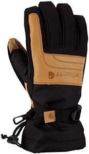 Carhartt Men's Cold Snap Insulated Work Glove, Black/Barley, XX-Large