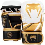 VENUM Challenger 3.0" Sparring Gloves, White/Black-Gold - S