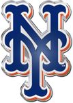 FANMATS 60411 - MLB - New York Mets Embossed Color Emblem | NY Cap Logo