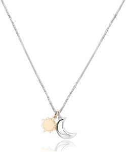 S'Agapõ Collana Donna In Acciaio Con Simbolo Luna | Collezione Feelings - SFE03