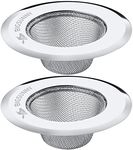 MSY BIGSUNNY Set of 2 Stainless Steel 304 Mesh Sink Strainer for Kitchen