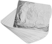 KraftiSky Silver Leaf Sheets - 100 